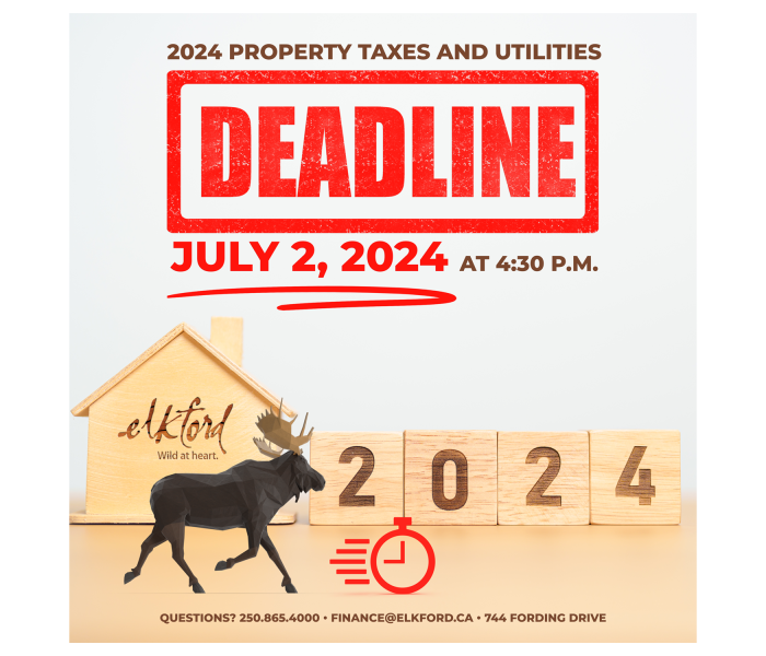 2024 Property Taxes & Utilities | District of Elkford